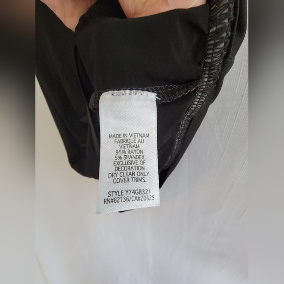 GUESS Y2K whimsygoth plunge vneck shirt mini dress - Picture 5 of 8